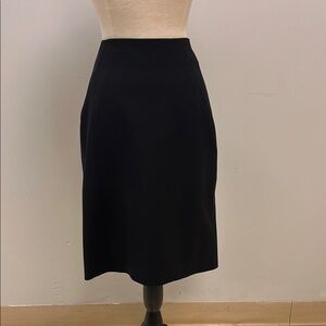 Theory Black Pencil Skirt, Size 6